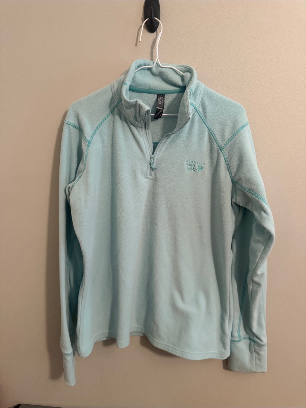 Mountain Hardwear Aqua Green Fleece Pullover